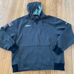 Nike Denver Broncos Salute to Service Therma-Fit Hoodie